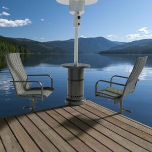 Pierside Patio Heater Table